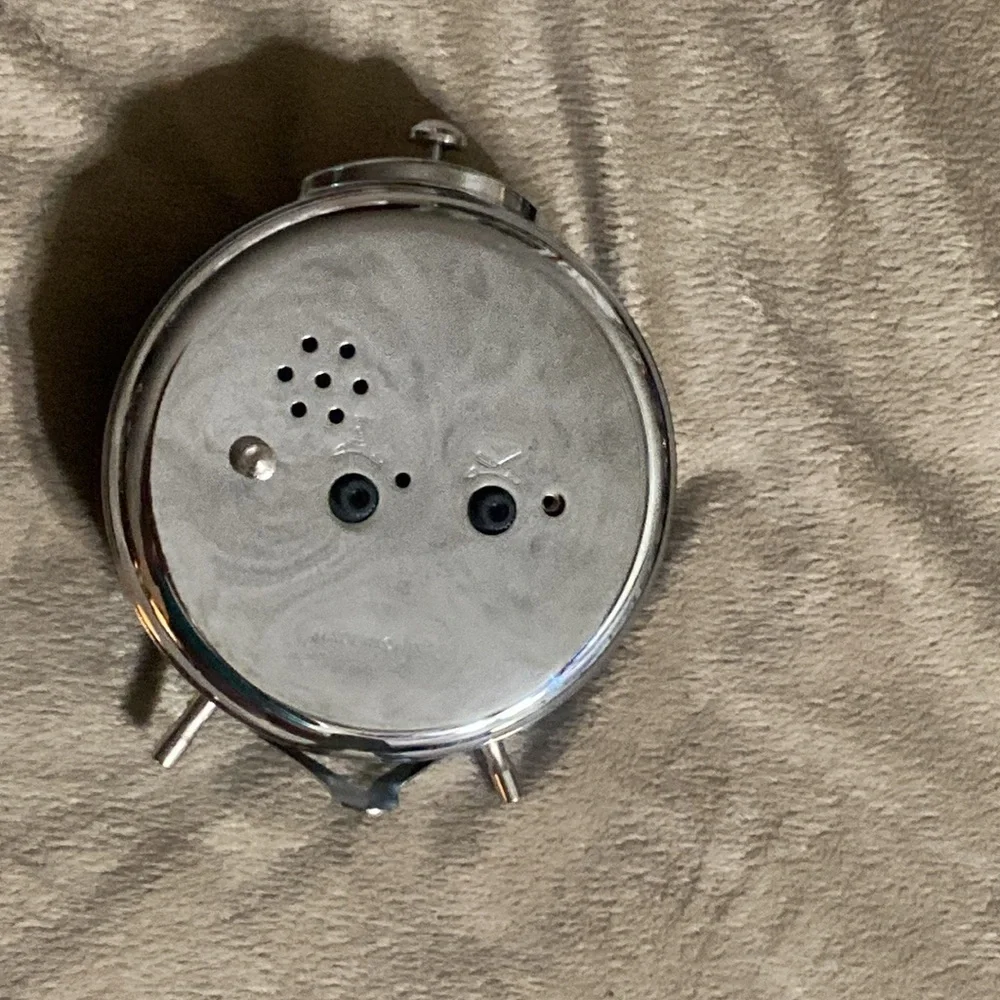 Elvis Presley Vintage Alarm Clock Metal Retro VGC - Collector Item